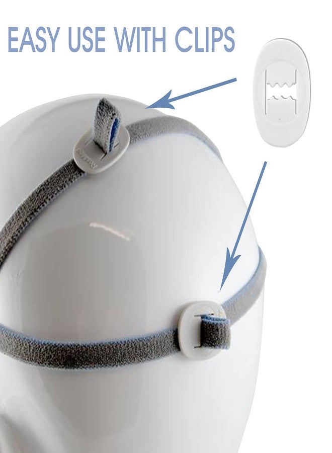 stonespace Resmed Airfit P10 Headgear Strap, Replacement CPAP Headgear Compatible with Resmed Airfit P10, 2-Pack (Without Mask) - Image 4